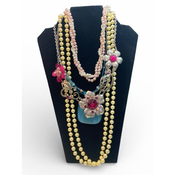 1-2lb Vintage to New Jewelry Lot - All Wearable -275 - Picture 7 of 10